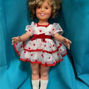 Shirley Temple 16” Doll with Red Accents